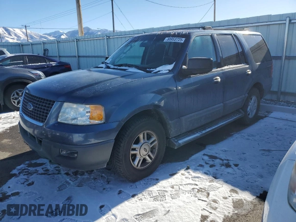 2004 Ford Expedition XLT with VIN 1FMPU16W24LB62877, listed as a Copart auction lot 88953725 with 154,748 mi miles and Salvage Title. Bid and sale history available at carsss.com. Image 1.