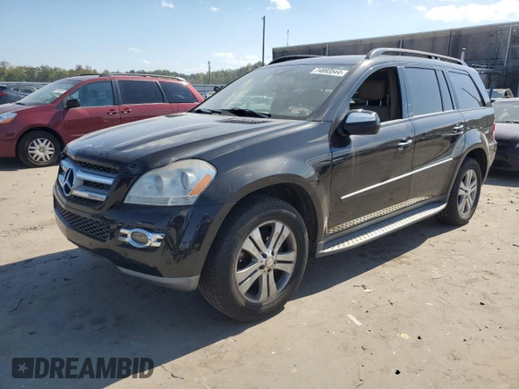 2009 Mercedes-Benz GL-Class 4.6L with VIN 4JGBF71E09A453970, listed as a Copart auction lot 74893544 with 201,394 mi miles and Clean Title. Bid and sale history available at carsss.com. Image 1.