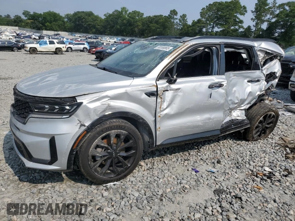 2022 Kia Sorento SX z VIN 5XYRK4LF4NG116621, wystawiony jako Copart lot #58550865 z przebiegiem 56 095 mil mil oraz Szkoda całkowita • Salvage title. Historia ofert i sprzedaży dostępna na DreamBid. Obrazek 1.