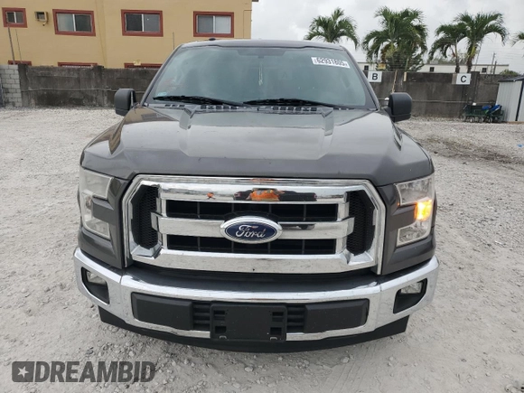 2017 Ford F-150 XL with VIN 1FTEW1CF3HKD74547, listed as a Copart auction lot 62931805 with 130,720 mi miles and Salvage title. Bid and sale history available at DreamBid. Image 5.