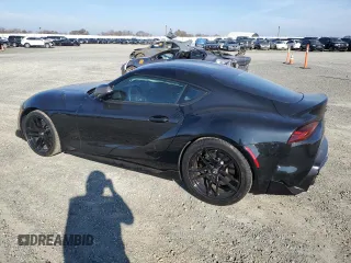 2020 Toyota GR Supra 3.0 with VIN WZ1DB4C0XLW025666, listed as a Copart auction lot 87545075 with 18,840 mi miles and Salvage Title. Bid and sale history available at carsss.com. Image 2.