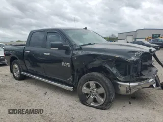 2017 Ram 1500 Big Horn z VIN 3C6RR7LT9HG593822, wystawiony jako Copart lot #56394365 z przebiegiem 105 775 mil mil oraz Szkoda całkowita • Salvage title. Historia ofert i sprzedaży dostępna na DreamBid. Obrazek 4.