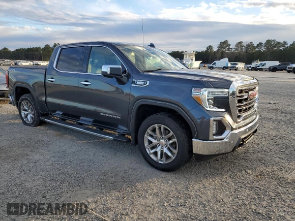 2021 GMC Sierra 1500 Limited SLT with VIN 1GTU9DET8MZ153079, listed as a Copart auction lot 88336305 with 70,687 mi miles and Salvage Title. Bid and sale history available at carsss.com. Image 4.
