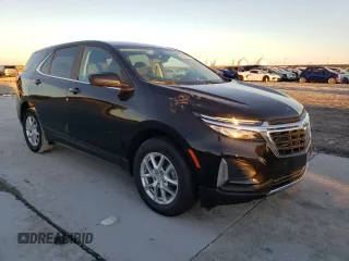 2024 Chevrolet Equinox LT with VIN 3GNAXKEG8RL204098, listed as a Copart auction lot 80752444 with 5,340 mi miles and Clean Title. Bid and sale history available at DreamBid. Image 4.