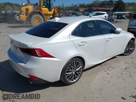 2016 Lexus IS 200t with VIN JTHBA1D24G5017984, listed as a IAAI auction lot 41975287 with 80,759 mi miles and . Bid and sale history available at DreamBid. Image 4.
