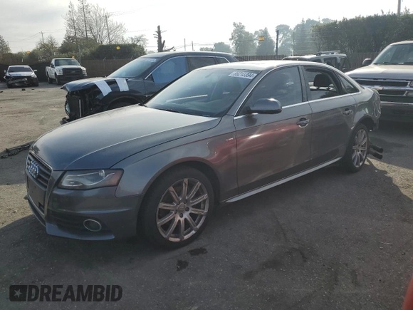 2012 Audi A4 2.0T Premium Plus with VIN WAUEFAFLXCA118595, listed as a Copart auction lot 86212394 with 149,191 mi miles and Salvage Title. Bid and sale history available at carsss.com. Image 1.