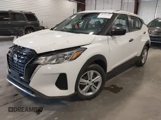2024 Nissan Kicks S with VIN 3N1CP5BV0RL542538, listed as a IAAI auction lot 41929561 with 10,632 mi miles and . Bid and sale history available at DreamBid. Image 2.