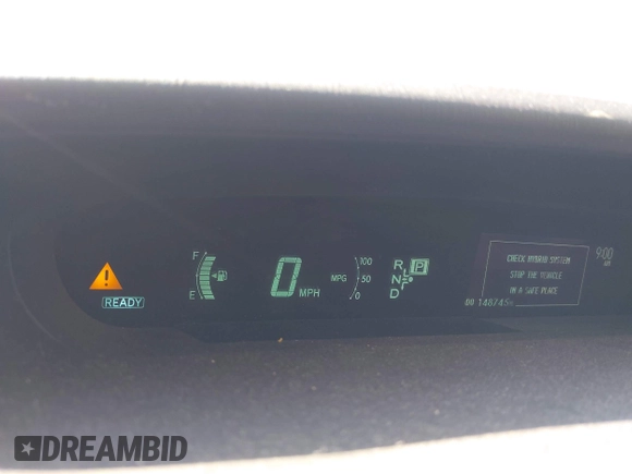 2013 Toyota Prius One z VIN JTDKN3DU4D5605091, wystawiony jako IAAI lot #41936396 z przebiegiem 148 852 mil mil oraz . Historia ofert i sprzedaży dostępna na DreamBid. Obrazek 7.