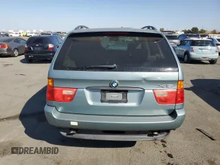 2002 BMW X5 3.0i with VIN 5UXFA53552LP50134, listed as a Copart auction lot 70958584 with 162,349 mi miles and Clean Title. Bid and sale history available at carsss.com. Image 6.