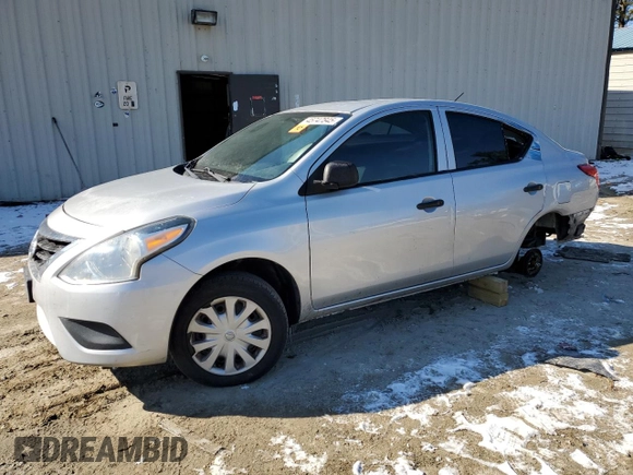 2015 Nissan Versa SV with VIN 3N1CN7APXFL851725, listed as a Copart auction lot 45747845 with 151,719 mi miles and Salvage title. Bid and sale history available at DreamBid. Image 1.