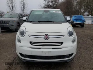 2015 FIAT 500L Lounge with VIN ZFBCFACH8FZ035234, listed as a Copart auction lot 79891324 with 74,587 mi miles and Salvage Title. Bid and sale history available at carsss.com. Image 5.