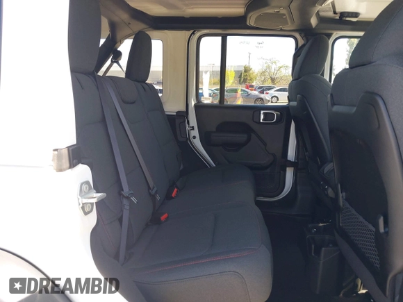 2025 Jeep Wrangler Rubicon with VIN 1C4PJXFN9SW523685, listed as a IAAI auction lot 41945204 with 24 mi miles and . Bid and sale history available at DreamBid. Image 8.