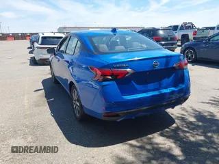 2021 Nissan Versa SV with VIN 3N1CN8EV1ML855643, listed as a IAAI auction lot 42772321 with 56,604 mi miles and . Bid and sale history available at DreamBid. Image 3.