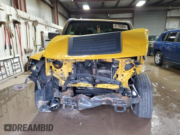 2006 Hummer H3 with VIN 5GTDN136968303676, listed as a Copart auction lot 81700064 with 93,742 mi miles and Salvage Title. Bid and sale history available at DreamBid. Image 5.