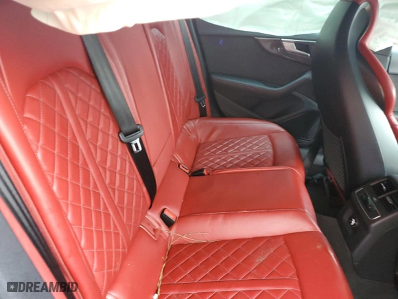 2018 Audi S5 Sportback Prestige with VIN WAUC4CF56JA087059, listed as a Copart auction lot 40818343 with NaN miles. Bid and sale history available at carsss.com. Image 10.