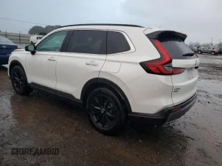 2024 Honda CR-V Sport with VIN 7FARS5H59RE027571, listed as a Copart auction lot 44840745 with 24,517 mi miles and Salvage Title. Bid and sale history available at DreamBid. Image 2.