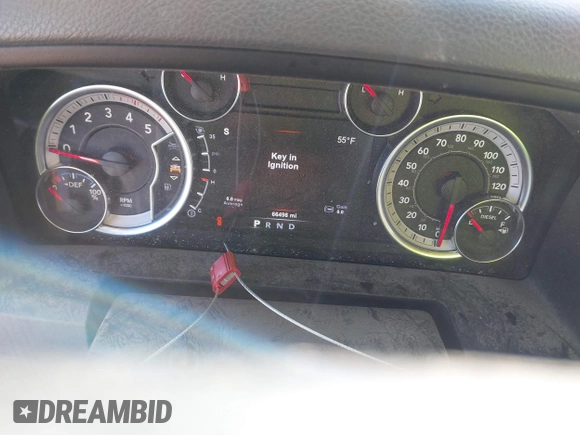 2018 Ram 2500 Big Horn with VIN 3C6UR5DL9JG284645, listed as a IAAI auction lot 41174288 with 66,498 mi miles. Bid and sale history available at carsss.com. Image 7.
