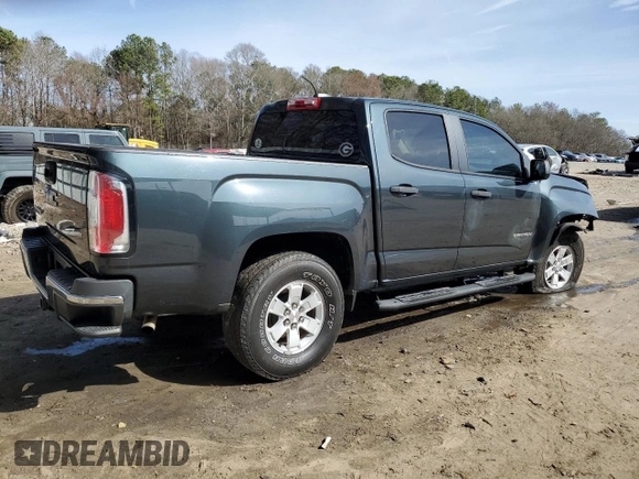 2017 GMC Canyon 2WD with VIN 1GTG5BEA7H1246305, listed as a Copart auction lot 46654165 with 105,915 mi miles and Salvage Title. Bid and sale history available at carsss.com. Image 3.