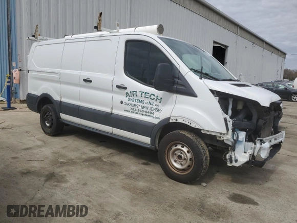 2016 Ford Transit Cargo with VIN 1FTYR1ZM9GKB23475, listed as a Copart auction lot 52071595 with 139,937 mi miles and Salvage Title. Bid and sale history available at carsss.com. Image 4.
