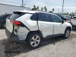 2021 Toyota RAV4 Hybrid LE with VIN JTMB6RFV9MD040106, listed as a Copart auction lot 63409025 with 37,307 mi miles and Non repairable. Bid and sale history available at DreamBid. Image 3.