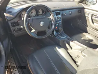 1999 Mercedes-Benz SLK-Class with VIN WDBKK47F4XF129689, listed as a Copart auction lot 75311624 with 54,923 mi miles and Salvage Title. Bid and sale history available at carsss.com. Image 8.