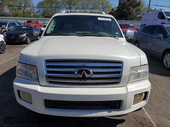 2005 Infiniti QX56 with VIN 5N3AA08C25N805477, listed as a Copart auction lot 74199494 with 197,255 mi miles and Salvage Title. Bid and sale history available at carsss.com. Image 5.