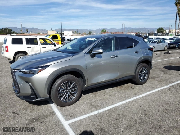 2022 Lexus NX with VIN JTJGKCEZ1N5002283, listed as a Copart auction lot 41022683 with 18,455 mi miles. Bid and sale history available at carsss.com. Image 1.