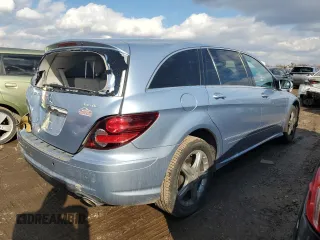 2009 Mercedes-Benz R 3.5L with VIN 4JGCB65E29A100893, listed as a Copart auction lot 46970625 with 114,118 mi miles and Salvage Title. Bid and sale history available at carsss.com. Image 3.