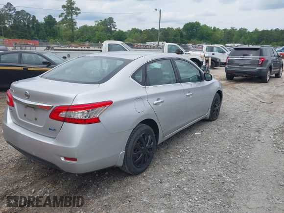 2013 Nissan Sentra S with VIN 3N1AB7AP6DL766202, listed as a IAAI auction lot 42122653 with 205,180 mi miles and . Bid and sale history available at DreamBid. Image 4.
