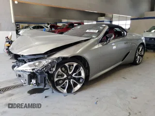 2021 Lexus LC with VIN JTHKPAAY9MA101874, listed as a Copart auction lot 78472434 with 42,191 mi miles and Salvage Title. Bid and sale history available at carsss.com. Image 1.