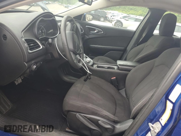 2015 Chrysler 200 Limited with VIN 1C3CCCAB9FN583805, listed as a Copart auction lot 57056495 with 132,445 mi miles and Salvage title. Bid and sale history available at DreamBid. Image 7.