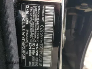 2013 Mercedes-Benz C-Class C 250 Sport with VIN WDDGF4HB5DA769870, listed as a Copart auction lot 51898035 with 149,137 mi miles and Salvage Title. Bid and sale history available at carsss.com. Image 12.