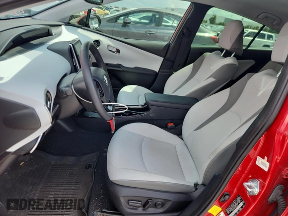 2022 Toyota Prius LE z VIN JTDKAMFP9N3208904, wystawiony jako Copart lot #62521205 z przebiegiem 37 147 mil mil oraz Szkoda całkowita • Salvage title. Historia ofert i sprzedaży dostępna na DreamBid. Obrazek 7.