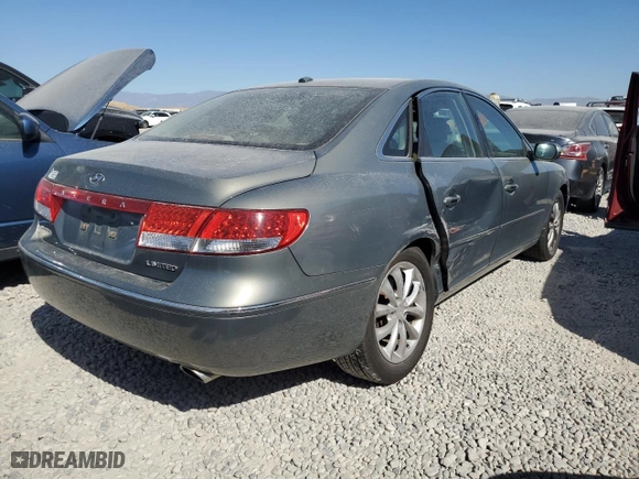 2008 Hyundai Azera Limited with VIN KMHFC46F78A276911, listed as a Copart auction lot 74143414 with 187,209 mi miles and Salvage Title. Bid and sale history available at carsss.com. Image 3.