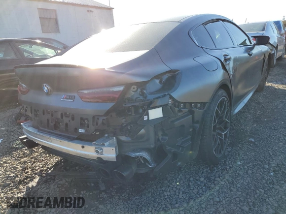 2020 BMW M8 Competition z VIN WBSGV0C05LCE73273, wystawiony jako Copart lot #70400342 z przebiegiem Nie podano mil oraz . Historia ofert i sprzedaży dostępna na DreamBid. Obrazek 3.