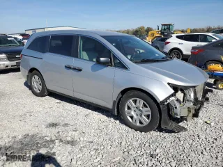 2013 Honda Odyssey LX with VIN 5FNRL5H24DB028814, listed as a Copart auction lot 77693024 with 149,421 mi miles and Salvage Title. Bid and sale history available at carsss.com. Image 4.