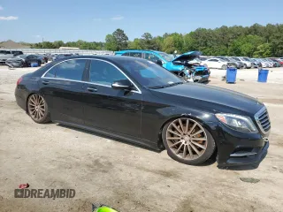 2014 Mercedes-Benz S S 550 with VIN WDDUG8CB7EA039460, listed as a Copart auction lot 53683405 with 126,293 mi miles and Clean Title. Bid and sale history available at carsss.com. Image 4.