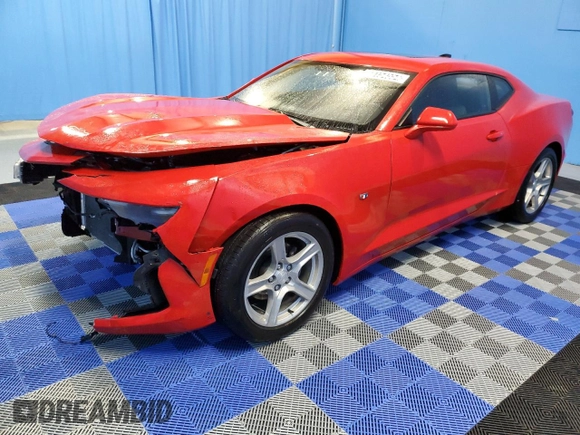 2023 Chevrolet Camaro 1LS with VIN 1G1FB1RX2P0136238, listed as a Copart auction lot 48154554 with 18,005 mi miles. Bid and sale history available at carsss.com. Image 1.