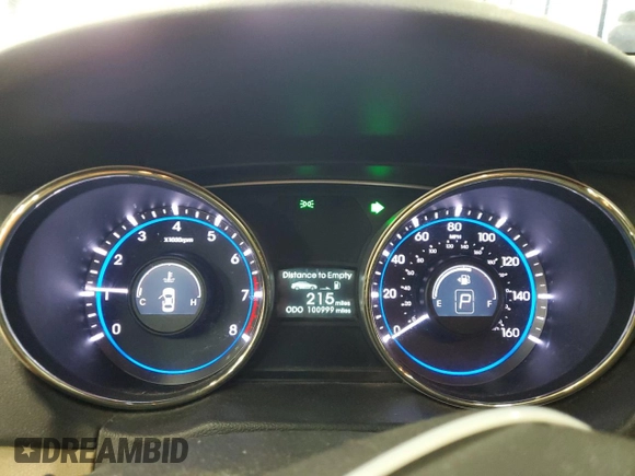 2013 Hyundai Sonata GLS with VIN 5NPEB4AC8DH723247, listed as a Copart auction lot 51471455 with 100,999 mi miles and Salvage Title. Bid and sale history available at carsss.com. Image 9.