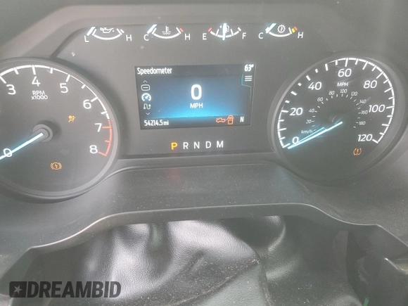 2023 Ford F-150 XL с VIN 1FTFW1E55PFB67352, выставлен на аукционе Copart как лот 82169164 с пробегом 54 214 миль миль и Чистый • Clean title. История ставок и продаж доступна на DreamBid. Изображение 9.