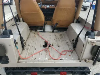 1995 Jeep Wrangler S with VIN 1J4FY19P8SP236649, listed as a Copart auction lot 81701344 with 172,586 mi miles and Salvage Title. Bid and sale history available at carsss.com. Image 10.