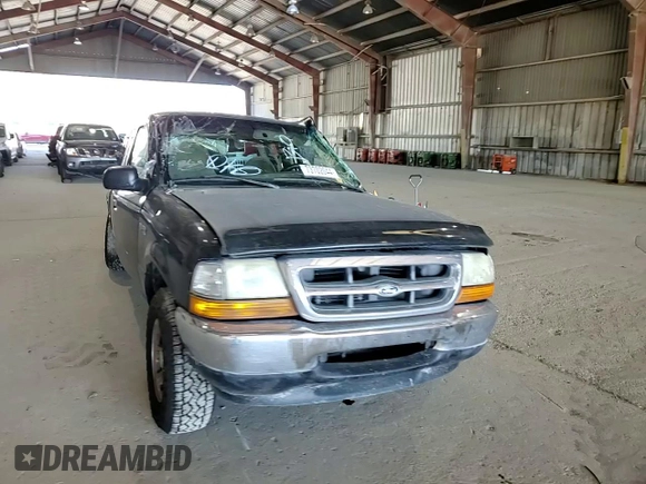 2000 Ford Ranger XL with VIN 1FTYR14V7YTA80976, listed as a Copart auction lot 83886484 with 224,594 mi miles and Salvage Title. Bid and sale history available at carsss.com. Image 10.