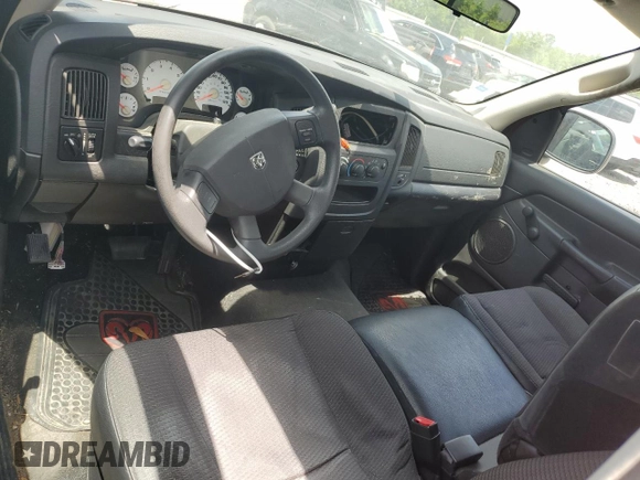 2005 Dodge 1500 ST with VIN 1D7HA16KX5J558184, listed as a Copart auction lot 56404735 with Not Provided miles and Clean Title. Bid and sale history available at DreamBid. Image 8.