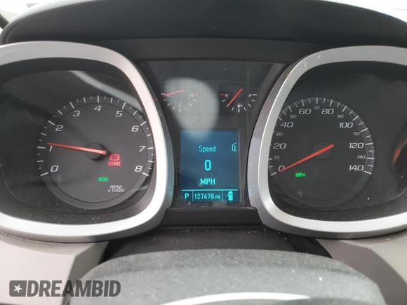 2012 Chevrolet Equinox LTZ with VIN 2GNFLGEK8C6248214, listed as a Copart auction lot 47811145 with 127,478 mi miles and Salvage Title. Bid and sale history available at carsss.com. Image 9.
