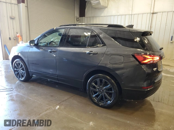 2022 Chevrolet Equinox RS with VIN 3GNAXWEV5NS186231, listed as a Copart auction lot 55881605 with 21,840 mi miles and Salvage title. Bid and sale history available at DreamBid. Image 2.