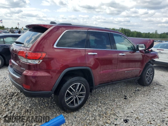2022 Jeep Grand Cherokee WK Limited with VIN 1C4RJFBG6NC177692, listed as a Copart auction lot 67241894 with 0 mi miles and Non Repairable. Bid and sale history available at carsss.com. Image 3.