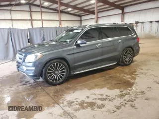 2014 Mercedes-Benz GL 450 with VIN 4JGDF7CE9EA275640, listed as a Copart auction lot 58051745 with 116,584 mi miles and Clean title. Bid and sale history available at DreamBid. Image 1.