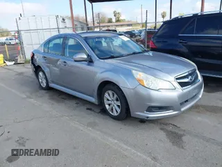 2010 Subaru Legacy Premium with VIN 4S3BMBB63A3229606, listed as a IAAI auction lot 41745351 with 186,976 mi miles and . Bid and sale history available at DreamBid. Image 1.