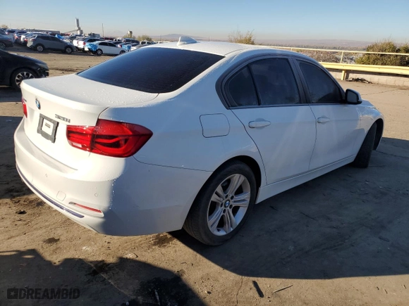 2016 BMW 3 Series 328i xDrive with VIN WBA8E3G52GNT78709, listed as a Copart auction lot 80312814 with 74,017 mi miles and Salvage Title. Bid and sale history available at carsss.com. Image 3.