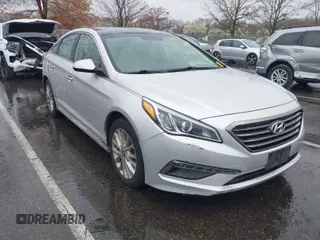 2015 Hyundai Sonata 2.4L Sport with VIN 5NPE34AF1FH124944, listed as a IAAI auction lot 42023381 with 169,376 mi miles. Bid and sale history available at carsss.com. Image 1.